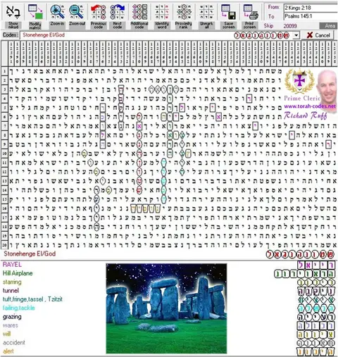 Torah Code matrix: Stonehenge