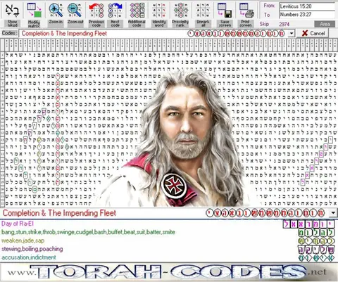 Torah Code matrix: Completion and the Impending Fleet
