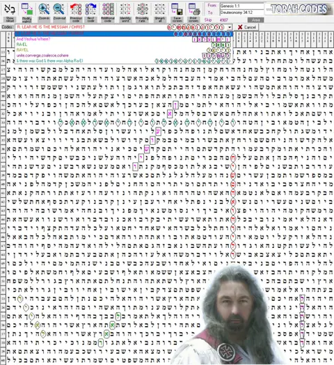 Torah Code matrix: He Is the Messiah