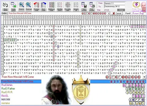 Torah Code matrix: Hence Messiah Will Come