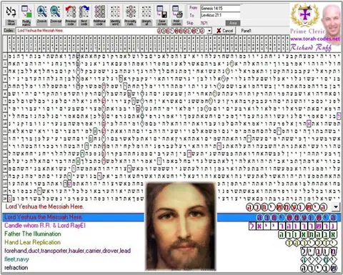 Torah Code matrix: Lord Yeshua the Messiah
